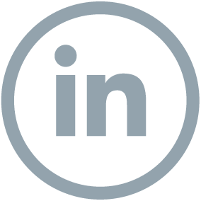 icoon linkedin grey
